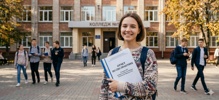 Отчет по практике СПО